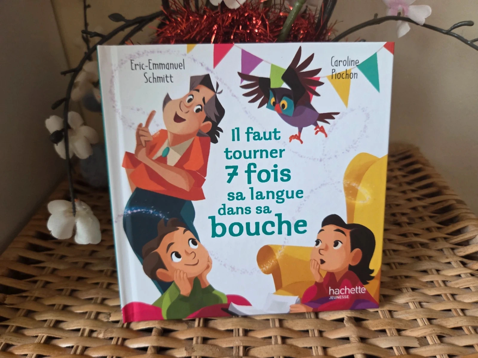 💜Il faut tourner 7 fois sa langue dans sa bouche livre enfant